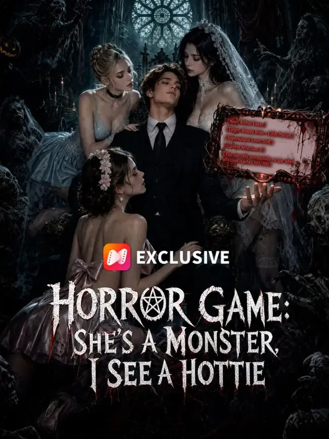 Poster for Horror Game: She’s a Monster, I See a Hottie